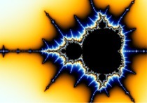 Utsnitt av Mandelbrotmengden